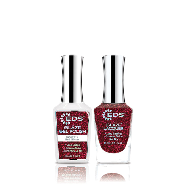 ED DUO 119 Red Glitter